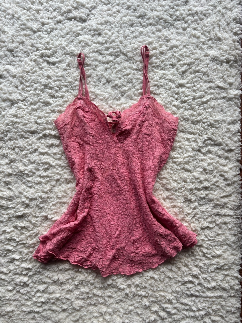 Sophia by Delicates Pink Lace Cami
